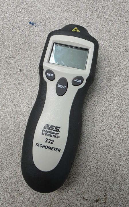 Image of a tachometer